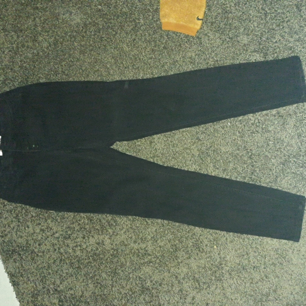 Black high rise jeans size 9